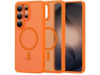 Capa Tech-Protect Magmat MagSafe para Samsung Galaxy S26 Ultra - Laranja Fosco Capa Tech-Protect Magmat MagSafe para Samsung Galaxy S26 Ultra - Laranja Fosco