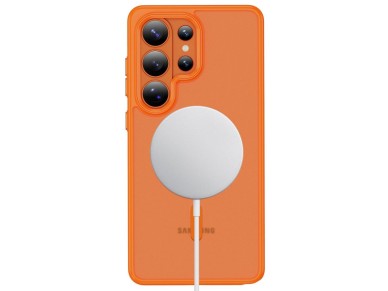 Tech-Protect Magmat MagSafe Case for Samsung Galaxy S26 Ultra - Orange Matte Tech-Protect Magmat MagSafe Case for Samsung Galaxy S26 Ultra - Orange Matte