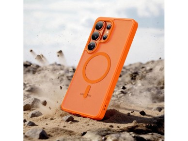 Tech-Protect Magmat MagSafe Case for Samsung Galaxy S26 Ultra - Orange Matte Tech-Protect Magmat MagSafe Case for Samsung Galaxy S26 Ultra - Orange Matte