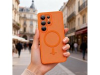 Capa Tech-Protect Magmat MagSafe para Samsung Galaxy S26 Ultra - Laranja Fosco Capa Tech-Protect Magmat MagSafe para Samsung Galaxy S26 Ultra - Laranja Fosco