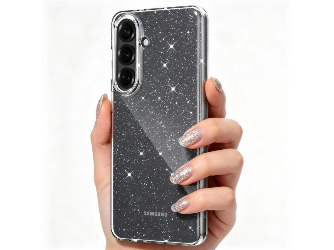 Funda Tech-Protect FlexAir para Samsung Galaxy S26 - Transparente y con brillo