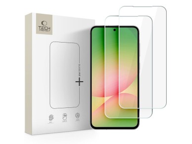 Tech-Protect Glass Fit+ 2-Pack Tempered Glass for Samsung Galaxy A37 / A57 5G Tech-Protect Glass Fit+ 2-Pack Tempered Glass for Samsung Galaxy A37 / A57 5G