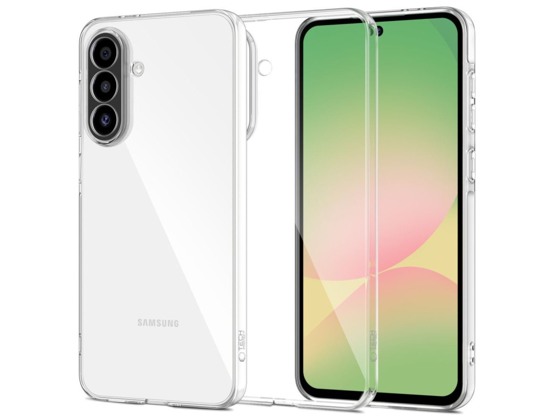 Tech-Protect FlexAir Case for Samsung Galaxy A57 5G - Transparent