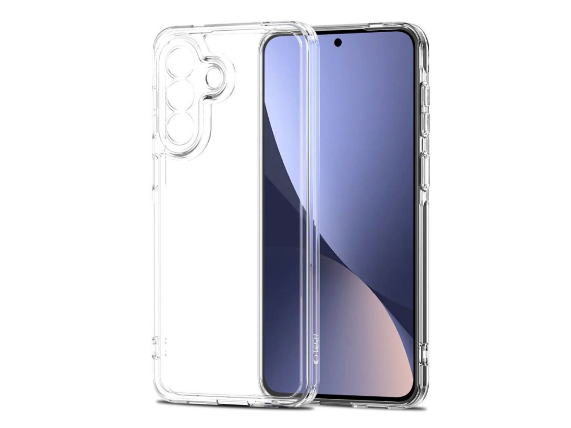 Tech-Protect FlexAir Hybrid Case for Samsung Galaxy A57 5G - Transparent