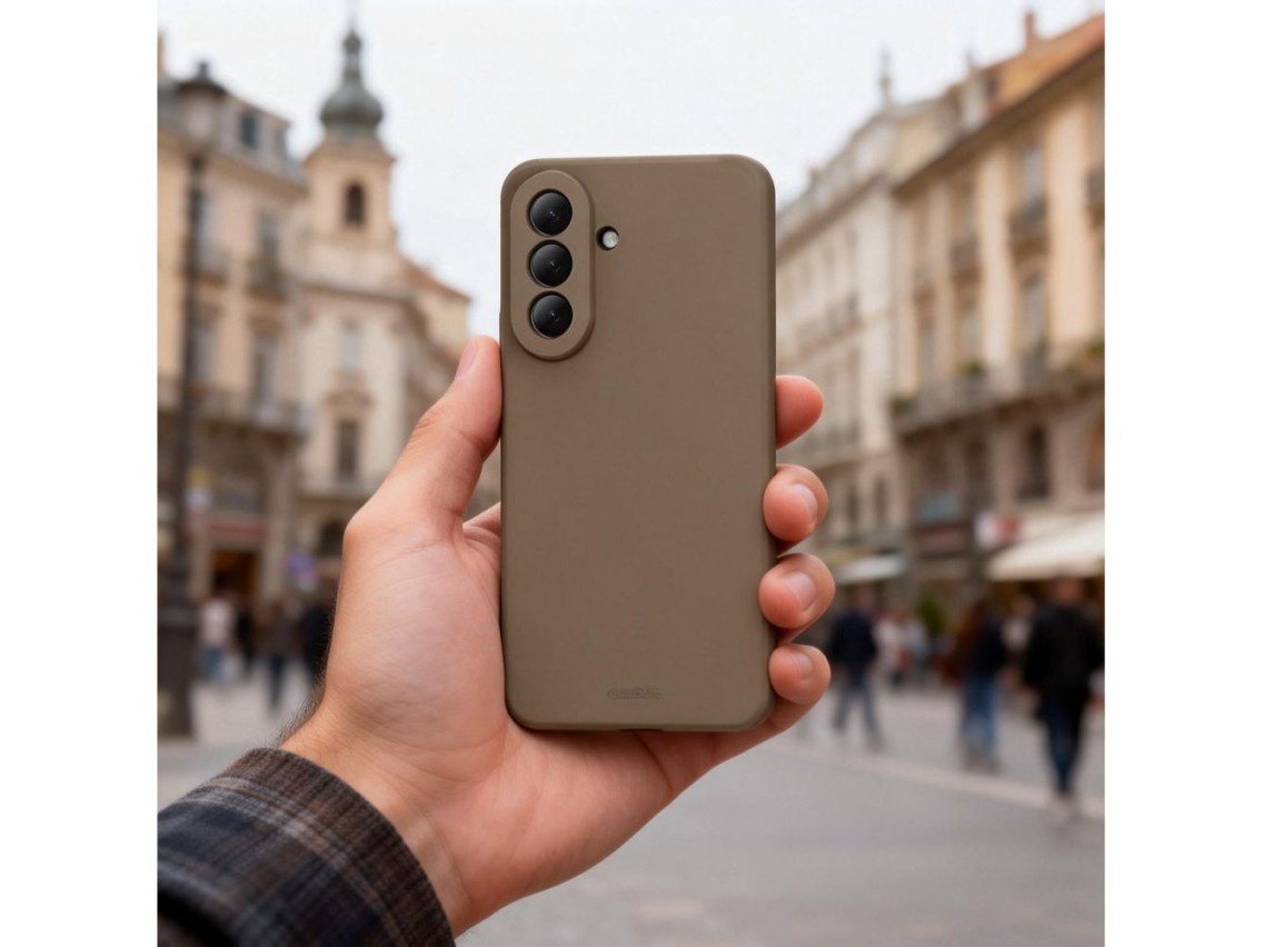 Capa Tech-Protect Icon para Samsung Galaxy A57 5G - Marrom