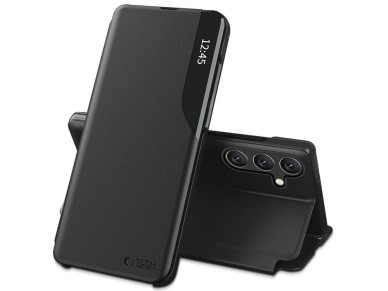 Tech-Protect Smart View Case for Samsung Galaxy A57 5G - Black Tech-Protect Smart View Case for Samsung Galaxy A57 5G - Black