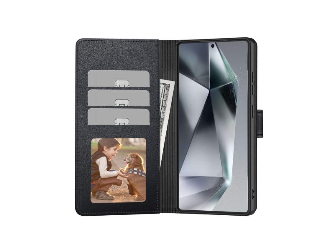 Capa carteira Tech-Protect para Samsung Galaxy A57 5G - Preta