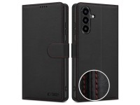 Tech-Protect Wallet Case for Samsung Galaxy A57 5G - Black and Red Tech-Protect Wallet Case for Samsung Galaxy A57 5G - Black and Red