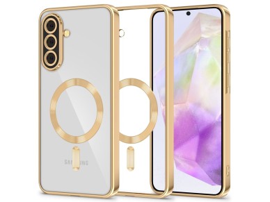 Funda MagSafe Tech-Protect MagFlex para Samsung Galaxy A37 5G - Dorado transparente Funda MagSafe Tech-Protect MagFlex para Samsung Galaxy A37 5G - Dorado transparente