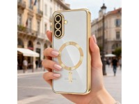 Capa Tech-Protect MagFlex MagSafe para Samsung Galaxy A37 5G - Dourada Transparente Capa Tech-Protect MagFlex MagSafe para Samsung Galaxy A37 5G - Dourada Transparente