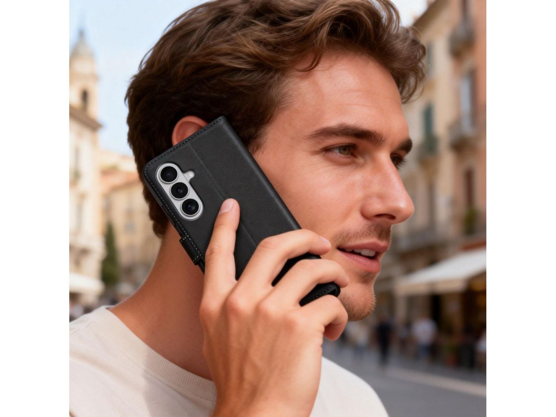 Funda tipo cartera Tech-Protect para Samsung Galaxy A36/A56/A37 5G - Negra