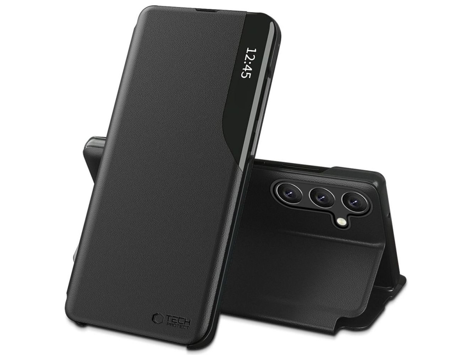 Tech-Protect Smart View Case for Samsung Galaxy A37 5G - Black