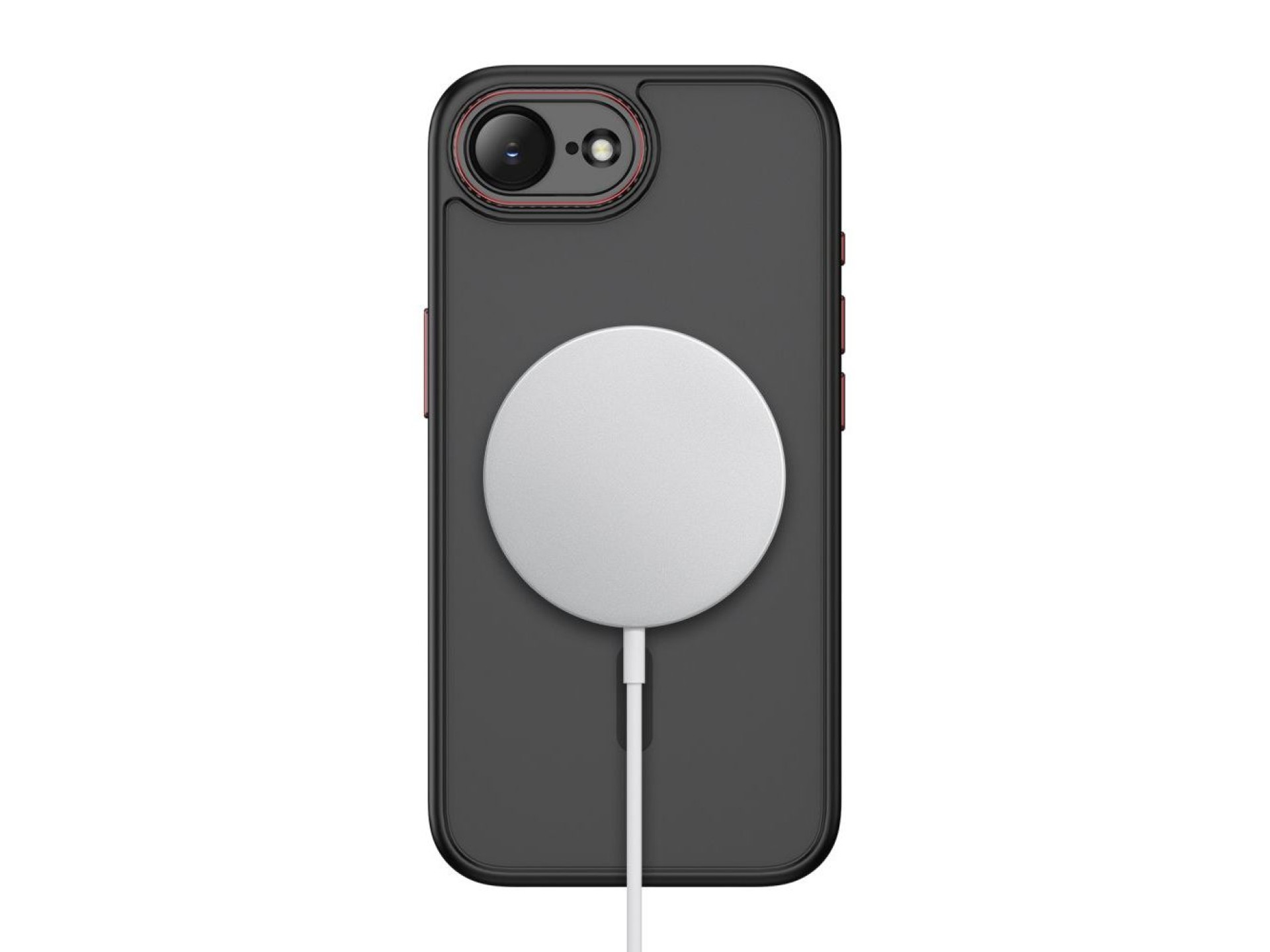 Tech-Protect MagCam Case for iPhone 16E / 17E - Semi-Transparent