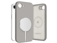 Funda de silicona MagSafe Tech-Protect para iPhone 16E/17E - Gris Funda de silicona MagSafe Tech-Protect para iPhone 16E/17E - Gris