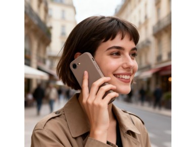 Capa de silicone Tech-Protect MagSafe para iPhone 16E / 17E - Marrom