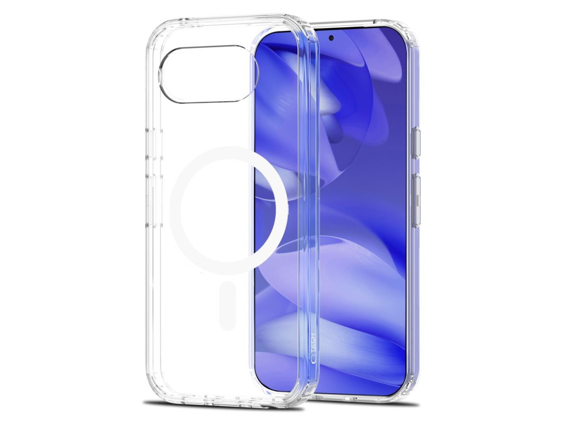 Capa Tech-Protect FlexAir Hybrid MagSafe para Google Pixel 10A - Transparente