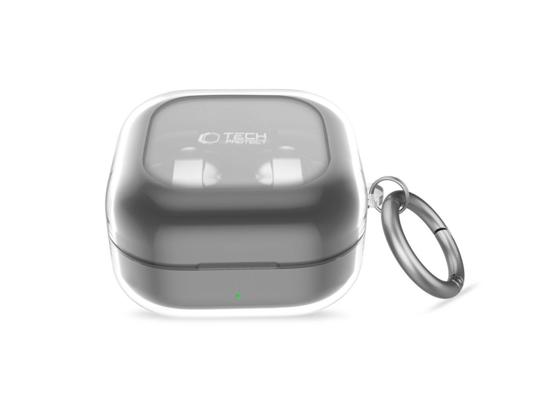 Funda Tech-Protect FlexAir para Samsung Galaxy Buds 4 / Buds 4 Pro - Transparente