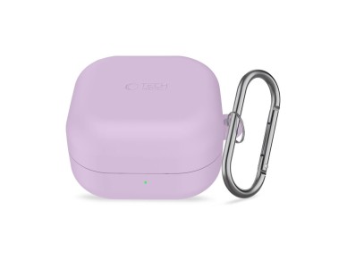 Tech-Protect Silicone Hook Case for Samsung Galaxy Buds 4 / 4 Pro - Purple Tech-Protect Silicone Hook Case for Samsung Galaxy Buds 4 / 4 Pro - Purple