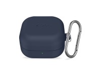 Tech-Protect Silicone Hook Case for Samsung Galaxy Buds 4 / 4 Pro - Navy Blue Tech-Protect Silicone Hook Case for Samsung Galaxy Buds 4 / 4 Pro - Navy Blue