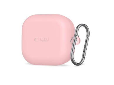 Tech-Protect Silicone Hook Case for Samsung Galaxy Buds 4 / 4 Pro - Pink Tech-Protect Silicone Hook Case for Samsung Galaxy Buds 4 / 4 Pro - Pink