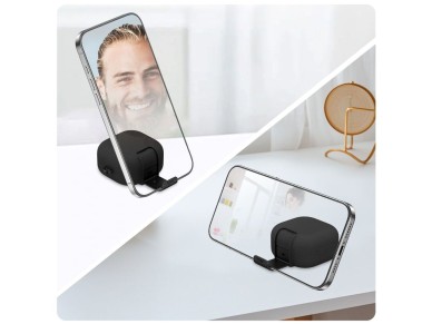 Tech-Protect Slim Hook Case for Samsung Galaxy Buds 4 / 4 Pro - Black Tech-Protect Slim Hook Case for Samsung Galaxy Buds 4 / 4 Pro - Black