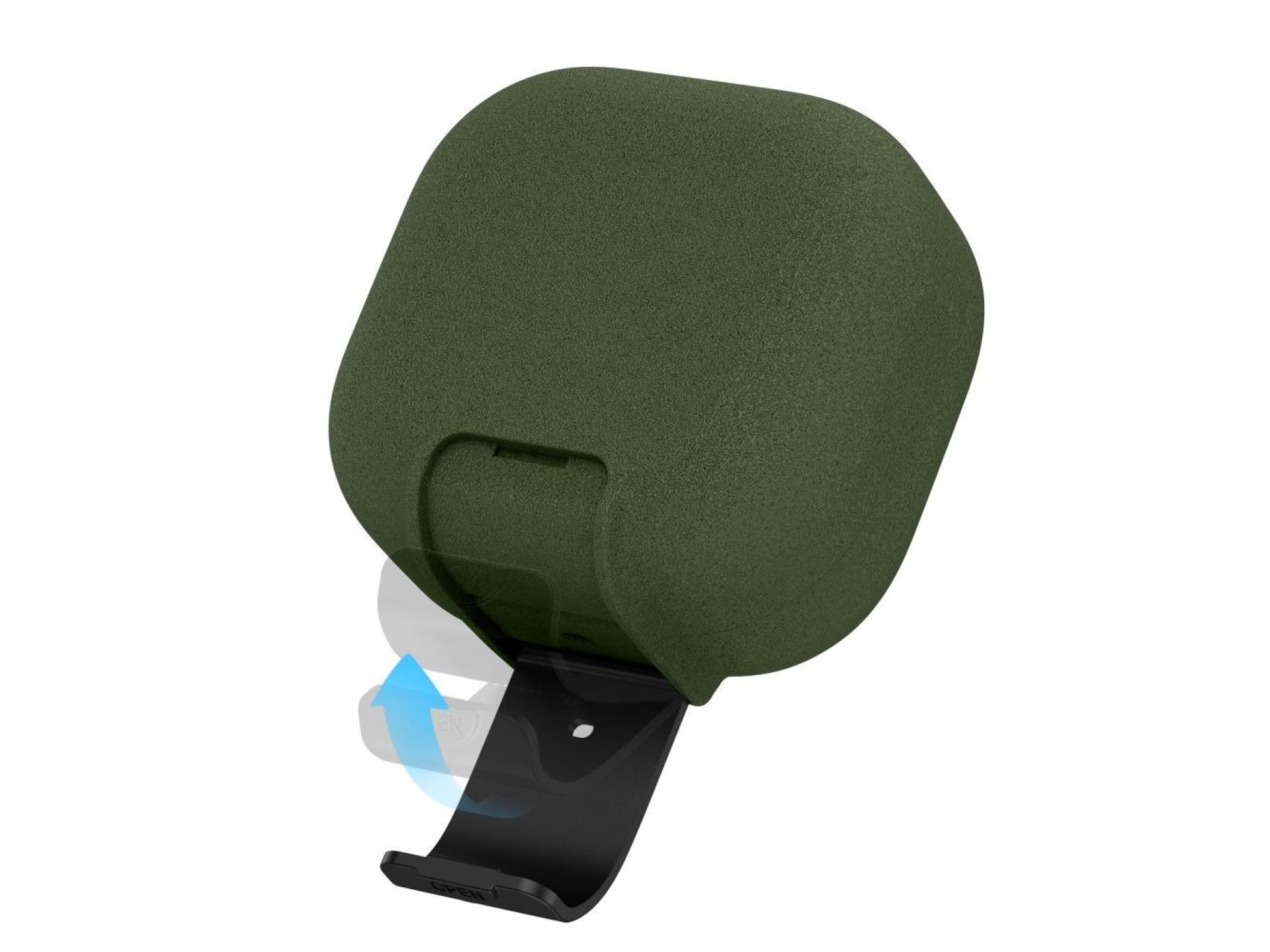 Funda Tech-Protect Slim con gancho para Samsung Galaxy Buds 4/4 Pro - Verde