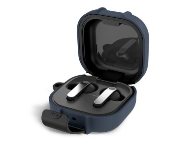 Capa Tech-Protect Slim Hook para Samsung Galaxy Buds 4 / 4 Pro - Azul Marinho