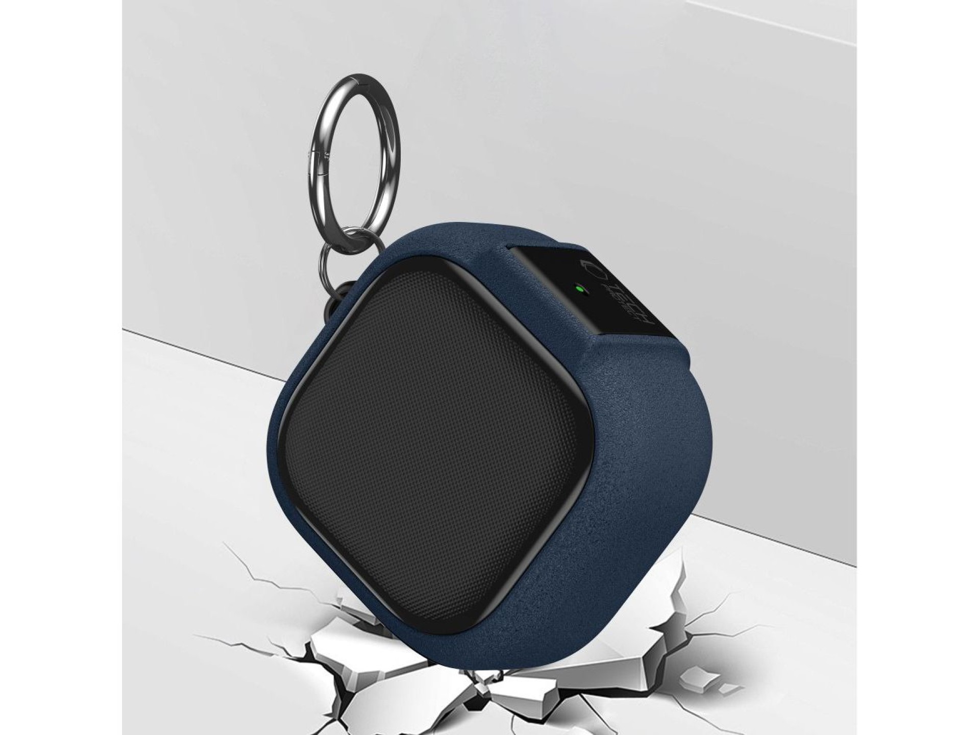 Tech-Protect Slim Hook Case for Samsung Galaxy Buds 4 / 4 Pro - Navy Blue