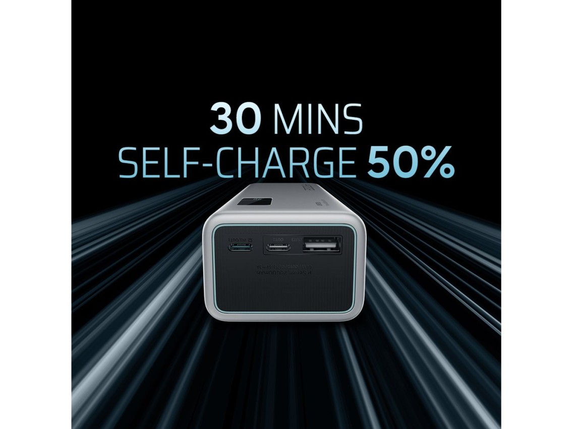 Cuktech P+Series No. 15 Powerbank 150W 20000mAh - Gray