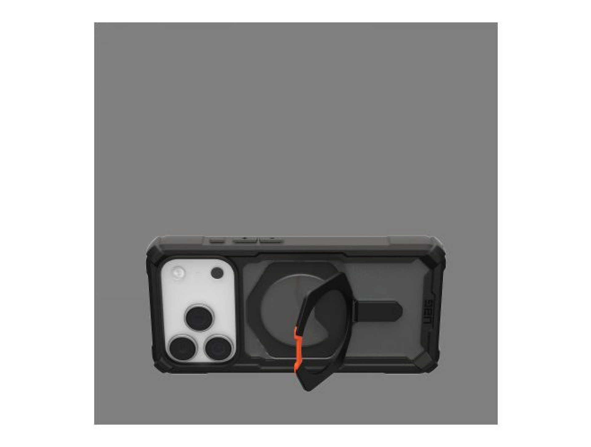 Funda UAG Plasma XTE MagSafe para iPhone 17 Pro - Negra y naranja
