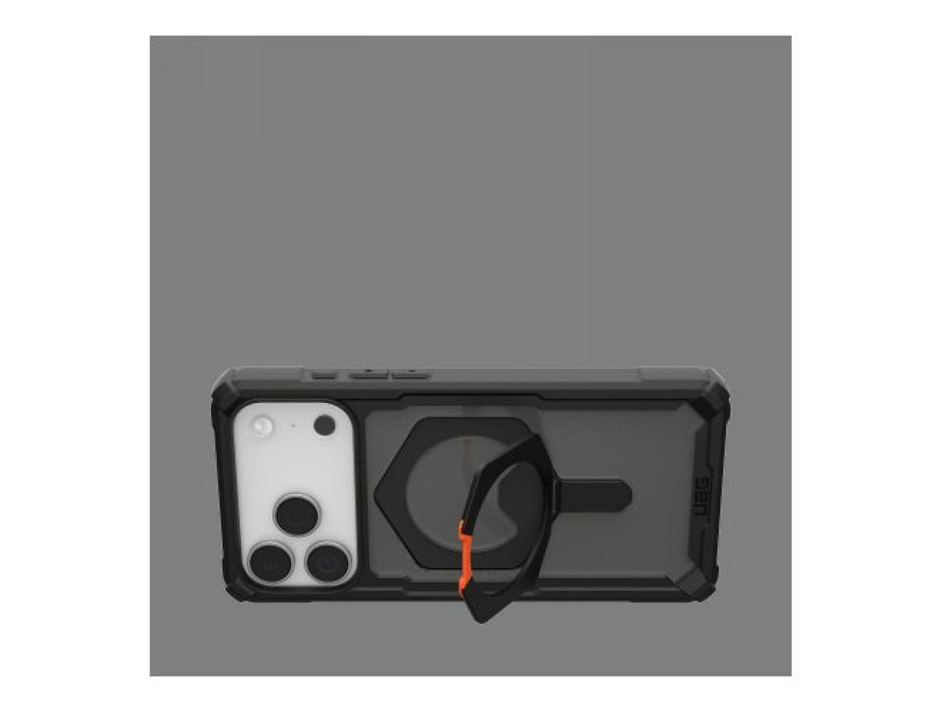 Capa UAG Plasma XTE MagSafe para iPhone 17 Pro Max - Preta e Laranja