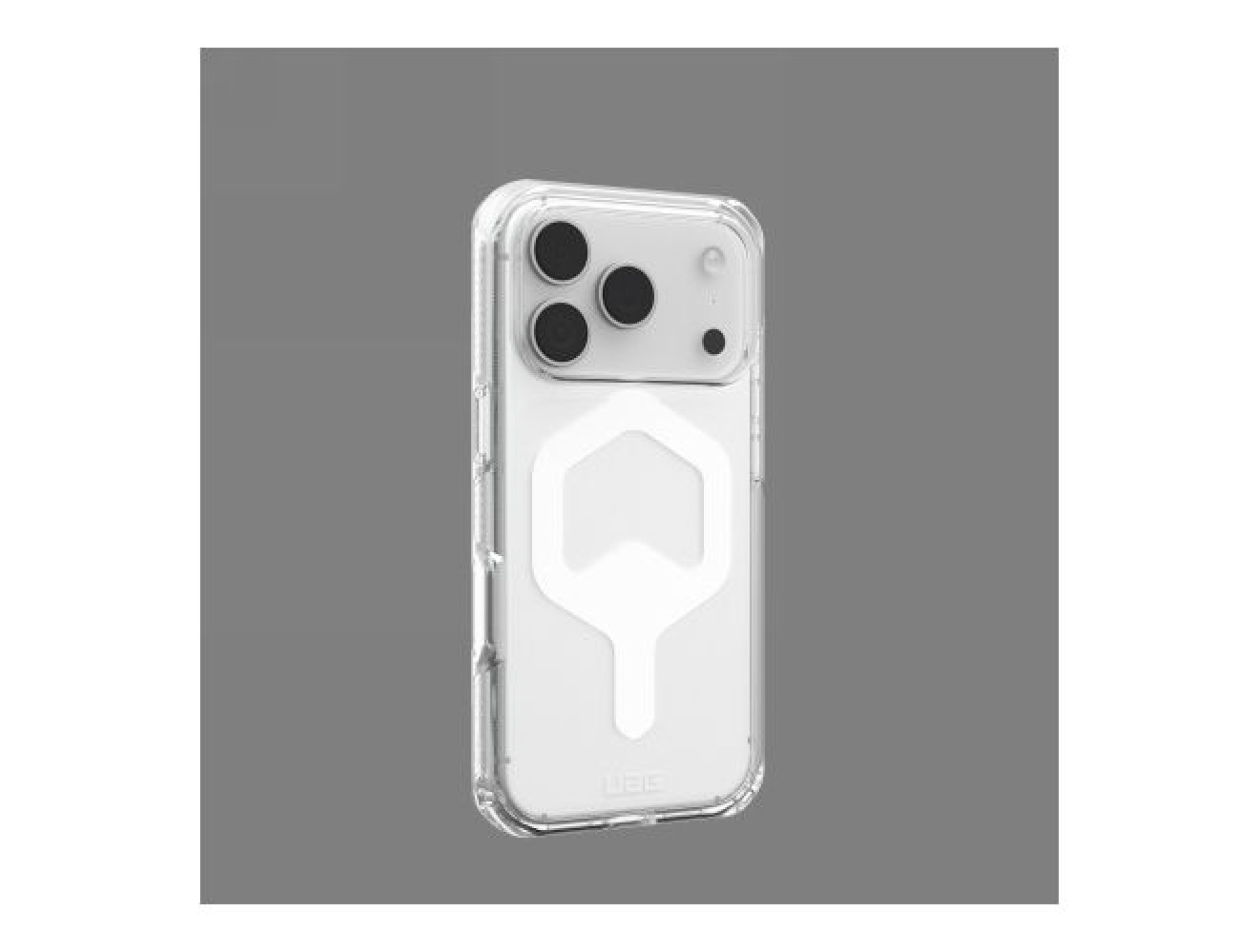 UAG Plyo MagSafe Case for iPhone 17 Pro - Clear and White
