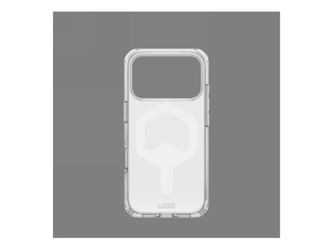 UAG Plyo MagSafe Case for iPhone 17 Pro - Clear and White