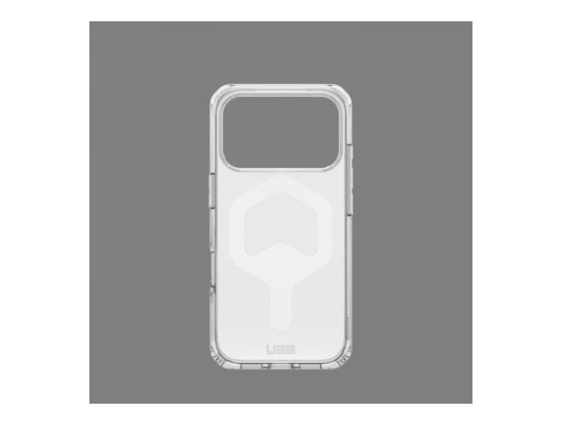UAG Plyo MagSafe Case for iPhone 17 Pro - Clear and White