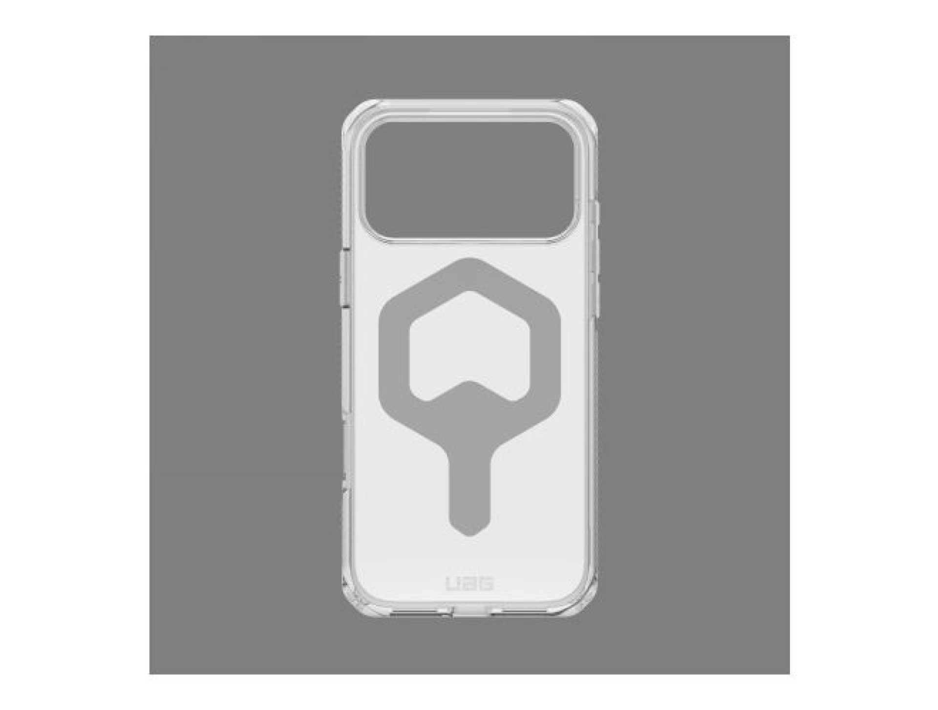 Capa UAG Plyo MagSafe para iPhone 17 Pro Max - Prata Transparente