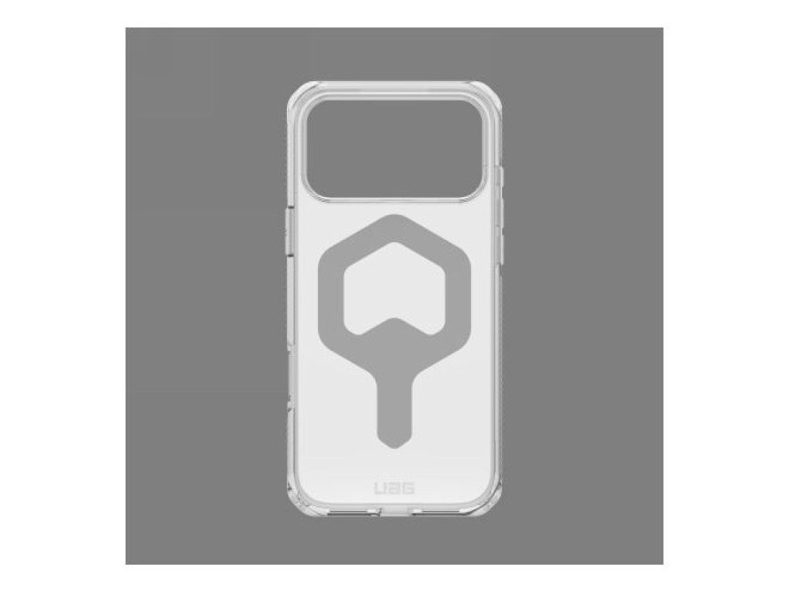 Capa UAG Plyo MagSafe para iPhone 17 Pro Max - Prata Transparente