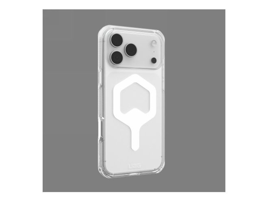 Capa UAG Plyo MagSafe para iPhone 17 Pro Max - Transparente e Branca