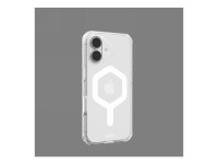 Capa UAG Plyo MagSafe para iPhone 17 - Transparente e Branca Capa UAG Plyo MagSafe para iPhone 17 - Transparente e Branca