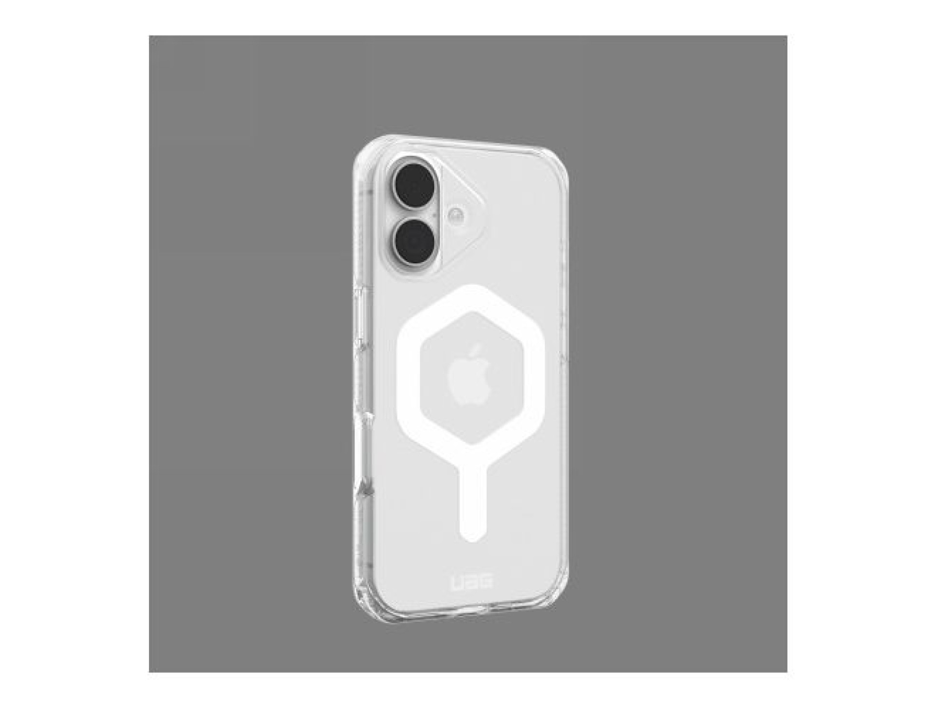 Capa UAG Plyo MagSafe para iPhone 17 - Transparente e Branca