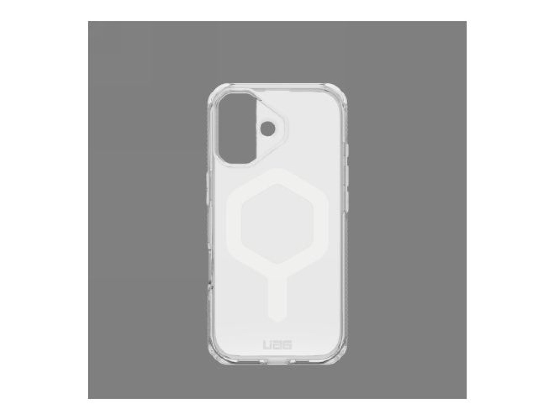 Capa UAG Plyo MagSafe para iPhone 17 - Transparente e Branca