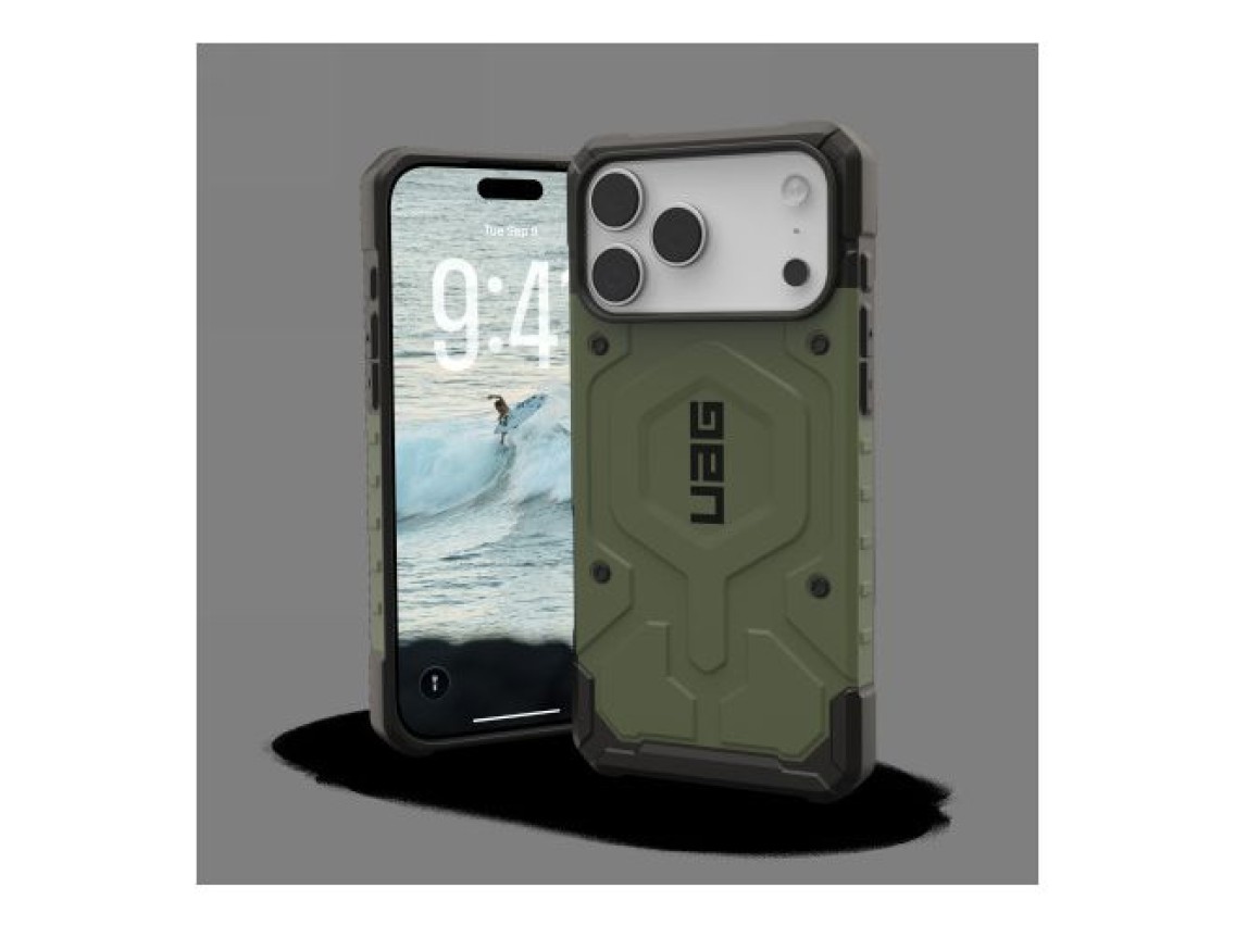 Funda UAG Pathfinder MagSafe para iPhone 17 Pro Max - verde oliva