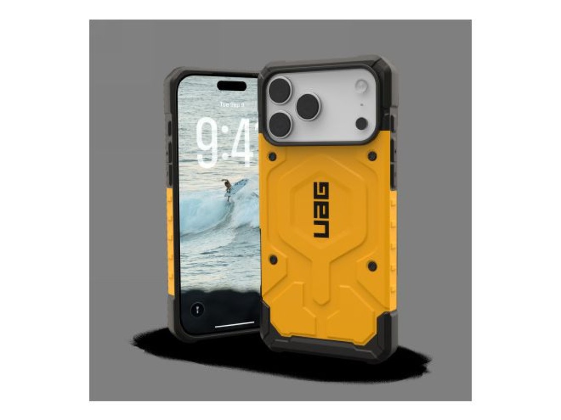 UAG Pathfinder MagSafe case for iPhone 17 Pro Max - yellow