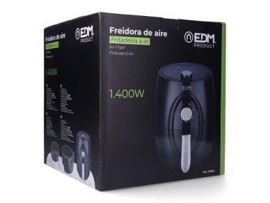 Air fryer with basket 3.6 l 1400 w *** gift promotion 1 unit ref. 07788 - air fryer paper �17 cm 100