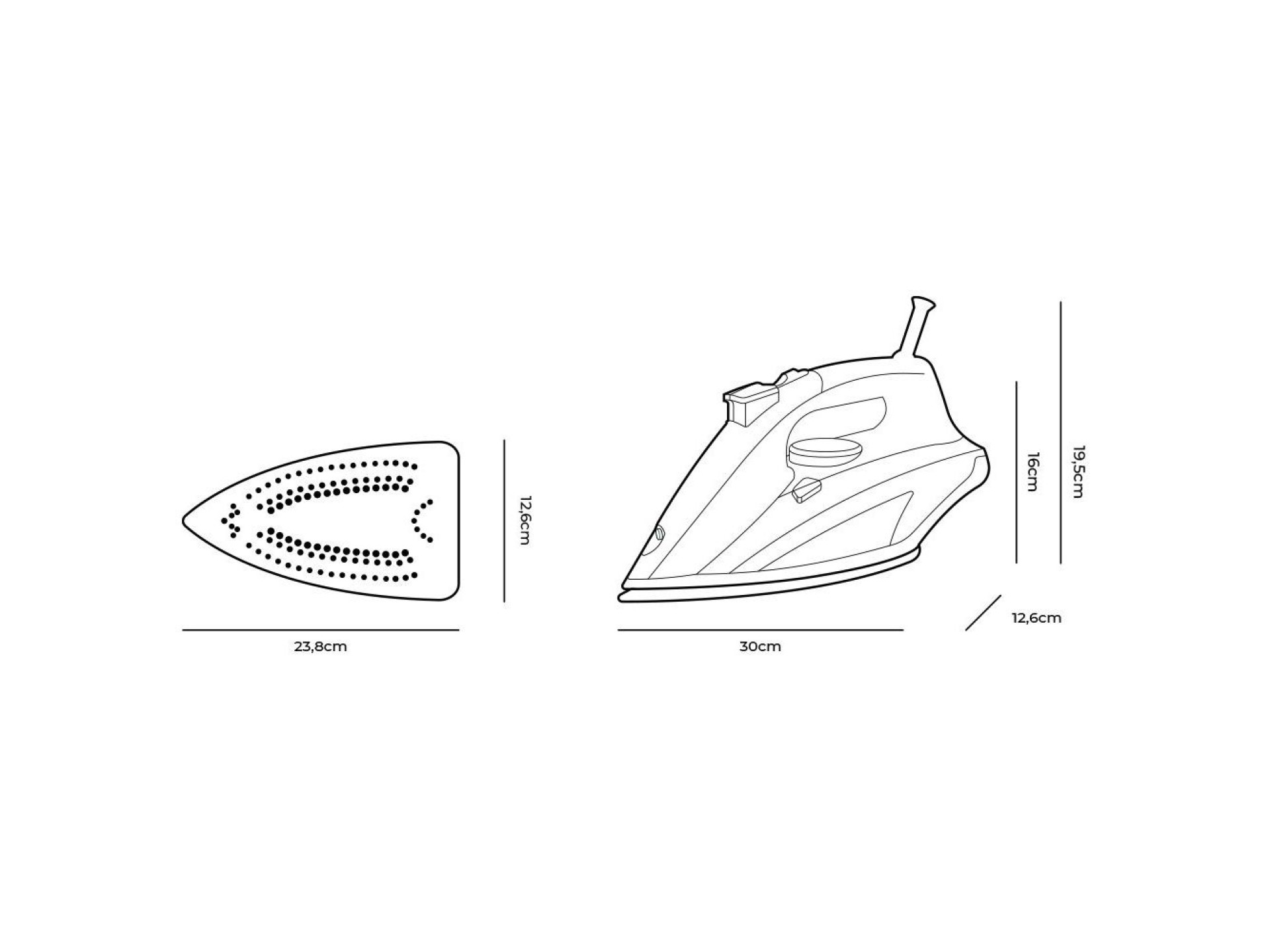 Steam iron 2800 w
