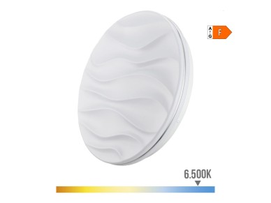 Candeeiro super.led de superf�cie modelo desert 12 w 6500 k 1160 lm �27 x 6 cm