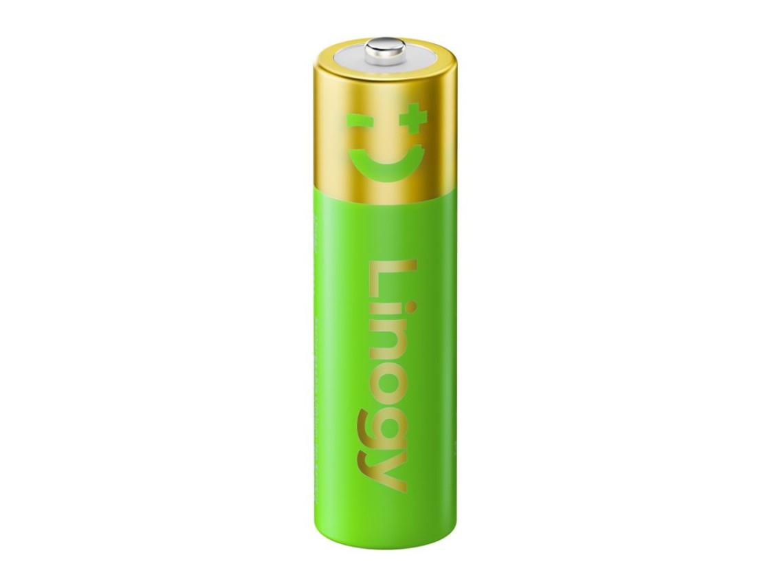 Conjunto de 8 pilhas AA Li-ion Pro da LINOGY