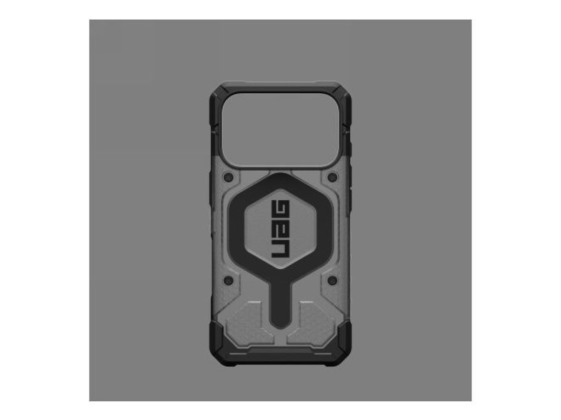Capa UAG Pathfinder Clear MagSafe para iPhone 17 Pro - Cinza/Preta
