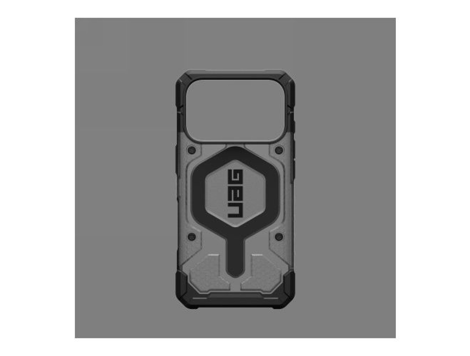 Capa UAG Pathfinder Clear MagSafe para iPhone 17 Pro - Cinza/Preta