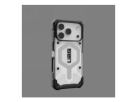 Capa UAG Pathfinder Clear MagSafe para iPhone 17 Pro - Branca e Cinza Capa UAG Pathfinder Clear MagSafe para iPhone 17 Pro - Branca e Cinza