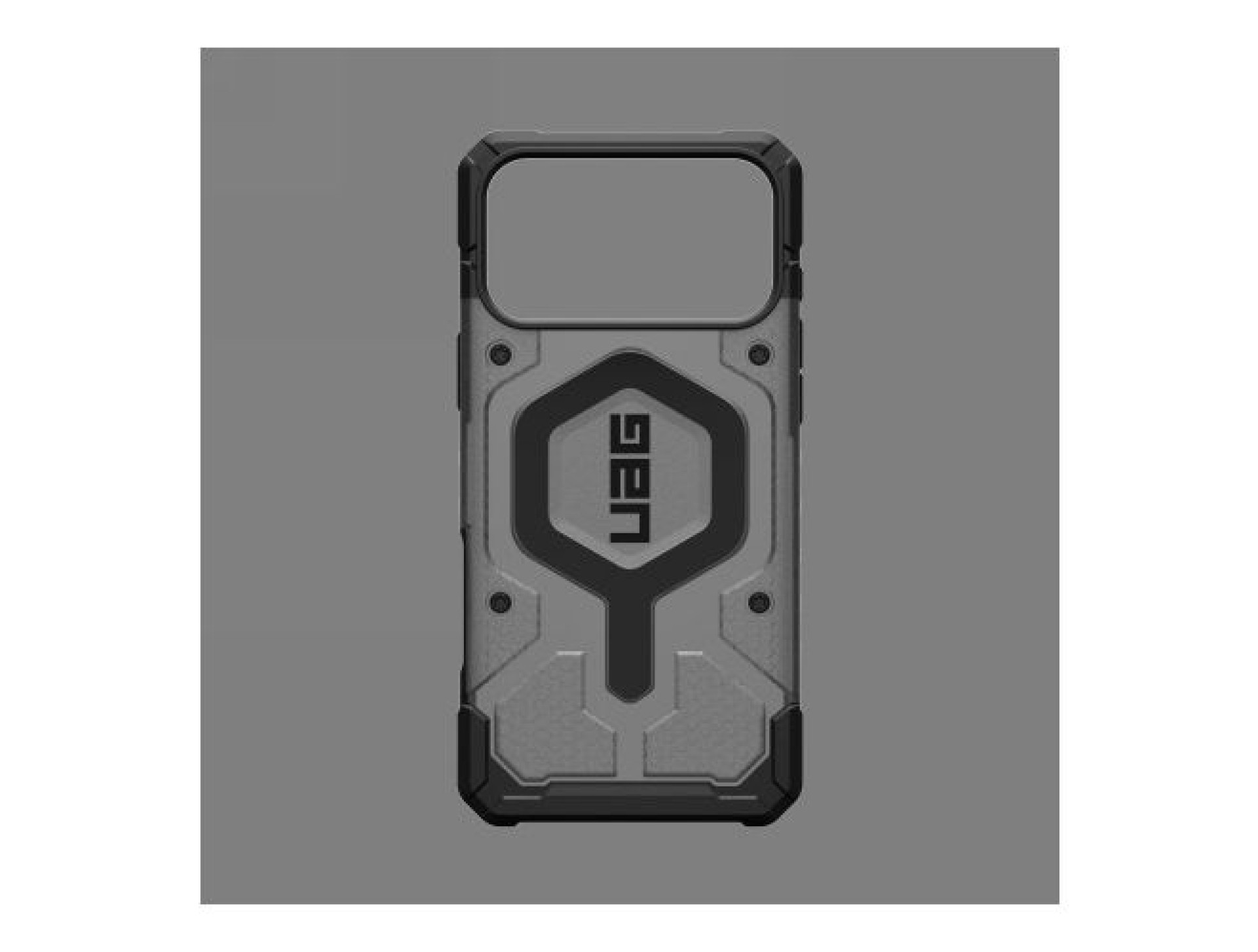 Funda MagSafe transparente UAG Pathfinder para iPhone 17 Pro Max - Gris/Negro